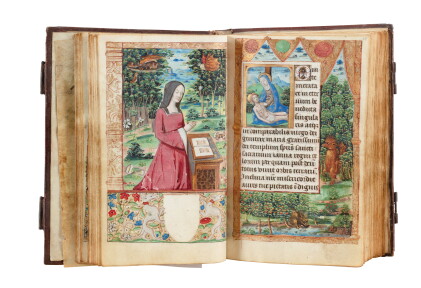 Catalog image of Heures dites de HJ ou JH, au pélican mystique. Livre d’heures (à l’usage de Par…