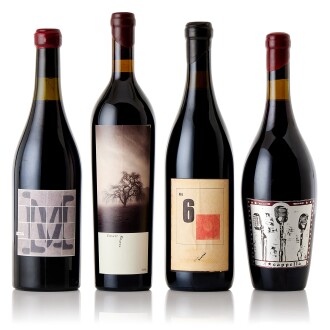 View 1 of Lot 7623: Sine Qua Non, Hollerin' M, Pinot Noir 2002 (6 BT)