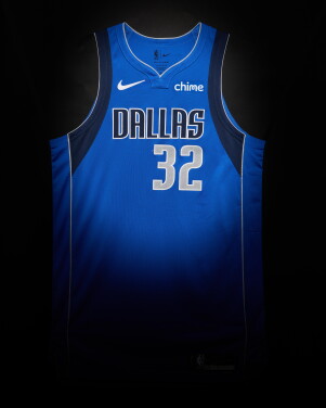 View 1 of Lot 2: Cooper Flagg 'Rookie Year' Dallas Mavericks 2025-2026 Game Worn Icon Edition Jersey | Rookie of the Year