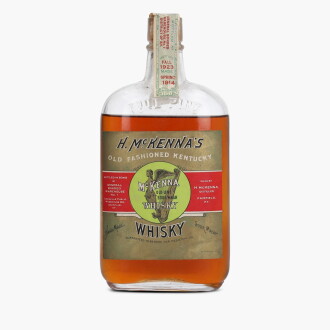 View 1 of Lot 2440: H. McKenna's Old Fashioned Kentucky 9 Year Old Bottled In Bond 100 Proof 1914 (1 Bottle Pint)