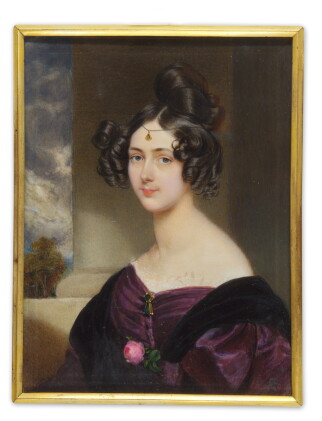 Catalog image of Portrait of Princess Karoline von und zu Bretzenheim, née Schwarzenberg (1806-1…