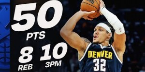 Aaron Gordon's HISTORIC 50-PT Opening Night vs Warriors | October 23, 2025