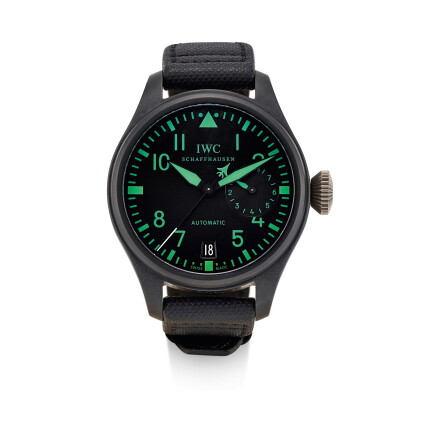 Catalog image of iwc | top gun, reference iw501903 a boutique edition ceramic pilot's watch with…