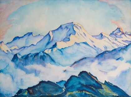 Catalog image of clara porges | a view of the jungfrau