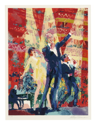 Catalog image of leroy neiman | frank, liza and sammy at royal albert hall