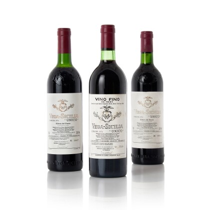 View 1 of Lot 557: Vega Sicilia 'Unico' 1974 (2 BT)