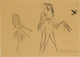 View 1 of Lot 26: Étude pour La Bal Élégant ou La Danse à la Campagne