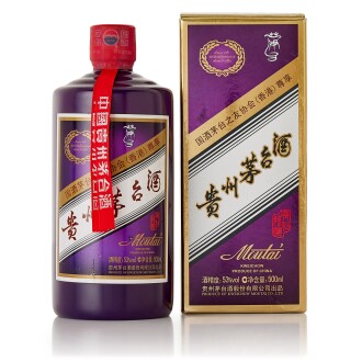 View 1 of Lot 491: 2017年產 貴州茅台香港之友協會專用茅台酒 (紫茅) Kweichow Moutai HK Friends Of Moutai Special Edition 2017 (1 BT50)