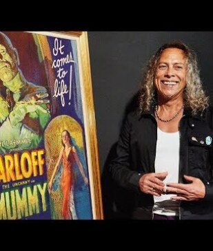 Metallica’s Kirk Hammett on Collecting Horror and The Mummy Film Poster