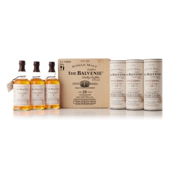 View 1 of Lot 6207: The Balvenie 25 Year Old Single Barrel #6371 46.9 abv 1978 (3 BT75)