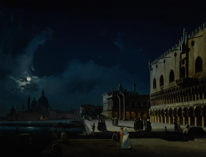Catalog image of ippolito caffi | venice, view of the molo looking west towards la salute