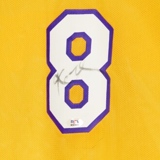 View 1 of Lot 90: Kobe Bryant Signed Jersey