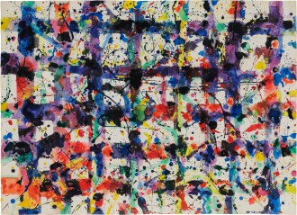 View 1 of Lot 449: Untitled (Grid) 