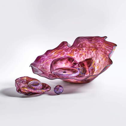 Catalog image of Violet Carmen Macchia Set with Prussian Blue Lip Wraps