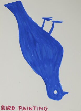View 1 of Lot 444: Untitled (Bird Painting)