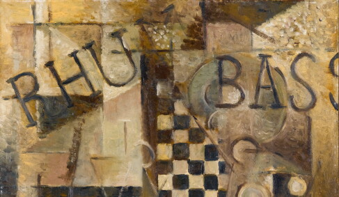 Louis Marcoussis, Nature Morte Au Damier/Rhum/Bass