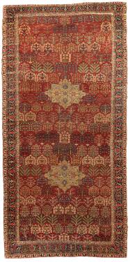 View 1 of Lot 154: A Northwest Persian gallery carpet, early 19th century