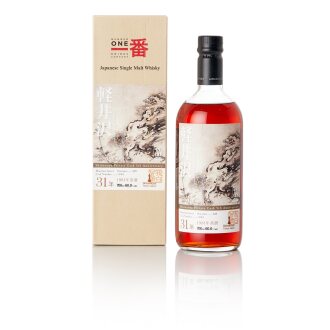 View 1 of Lot 1614: 輕井澤 Karuizawa 31 Year Old #4961 Shinanoya Private Cask 5th Anniversary 60.0 abv 1981  (1 BT70)