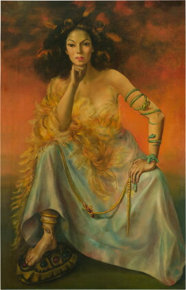 Catalog image of Portrait de María Félix I or Reina del fuego