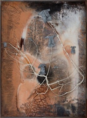 View 1 of Lot 559: Anselm Kiefer 安森・基弗 | Wurzel Jesse 耶穌的族譜