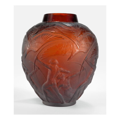 Catalog image of rené lalique | "archers" vase, marcilhac no. 893