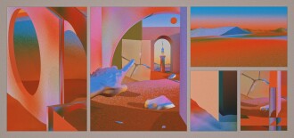 View 1 of Lot 21: 'The Pentaptych'