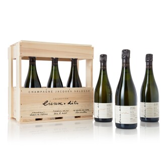View 1 of Lot 523: Jacques Selosse Lieux dits Collection Extra Brut NV (6 BT)