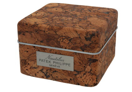 Catalog image of patek philippe | nautilus a cork presentation case circa 1980