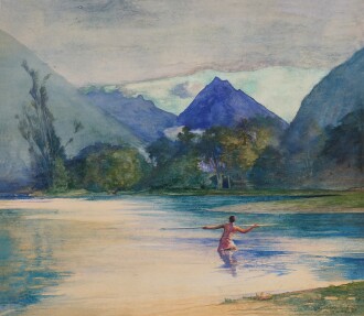 View 1 of Lot 418: Entrance to the Vai-Te-Piha River, Cook's Anchorage