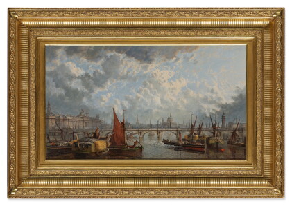 Catalog image of A View of London from the Thames