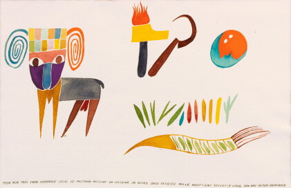 Catalog image of Talisman agissant pour Alexandre Iolas