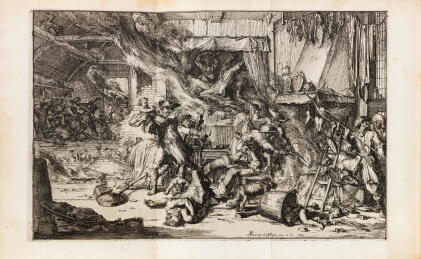 Catalog image of Advis fidelle aux Hollandois. La Haye, Steucker, 1673. In-4. Veau de l'époque. …