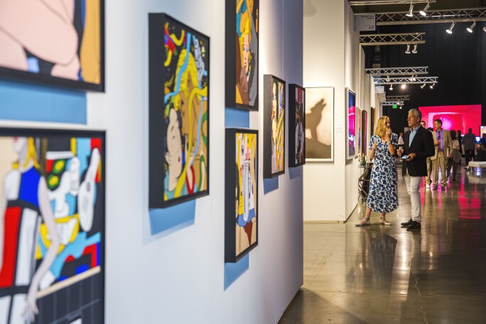 The 2016 Seattle Art Fair.