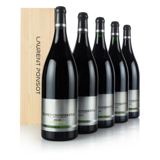 View 1 of Lot 151: Gevrey Chambertin, Cuvée de l'Aulne Verticale 2019 to 2023 Laurent Ponsot (5 JM30)