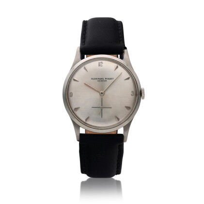 Catalog image of A platinum wristwatch, Circa 1970