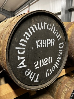 View 1 of Lot 3: Ardnamurchan Cask of Peated Single Malt 2020 (CASK)