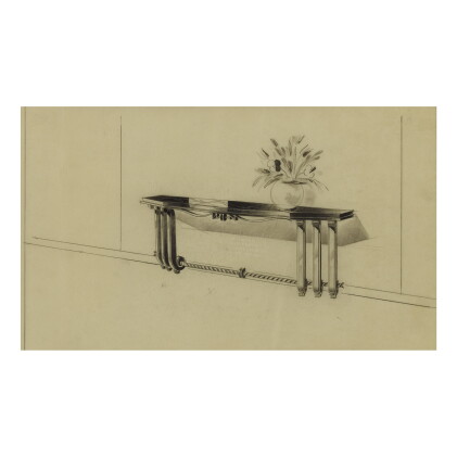 Catalog image of edgar brandt | nine drawings