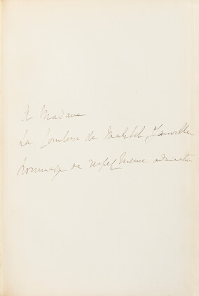 Catalog image of Les Plaisirs et les Jours. 1896. Ed originale. Envoi à la romancière antidreyfu…