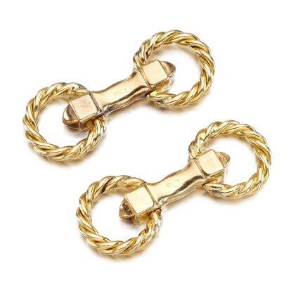 Catalog image of Pair of cufflinks, 1950s