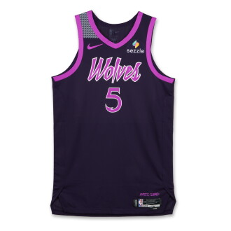 View 1 of Lot 2: Anthony Edwards Minnesota Timberwolves 2025-2026 Game Worn City Edition Jersey | Double-Double