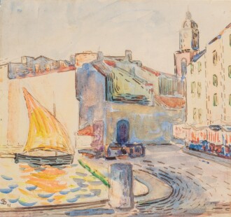View 1 of Lot 29: Vue du port