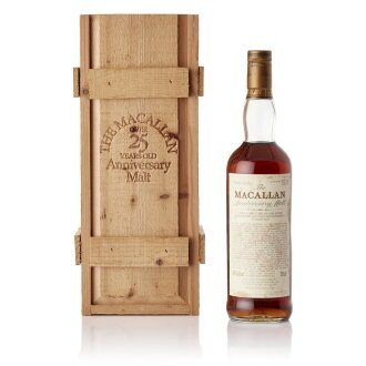 View 1 of Lot 2034: The Macallan 25 Year Old Anniversary Malt 43.0 abv 1974 (1 BT70)