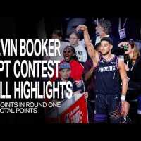 30 IN THE FIRST ROUND! | Devin Booker Full 3-Point Contest Highlights | Phoenix Suns