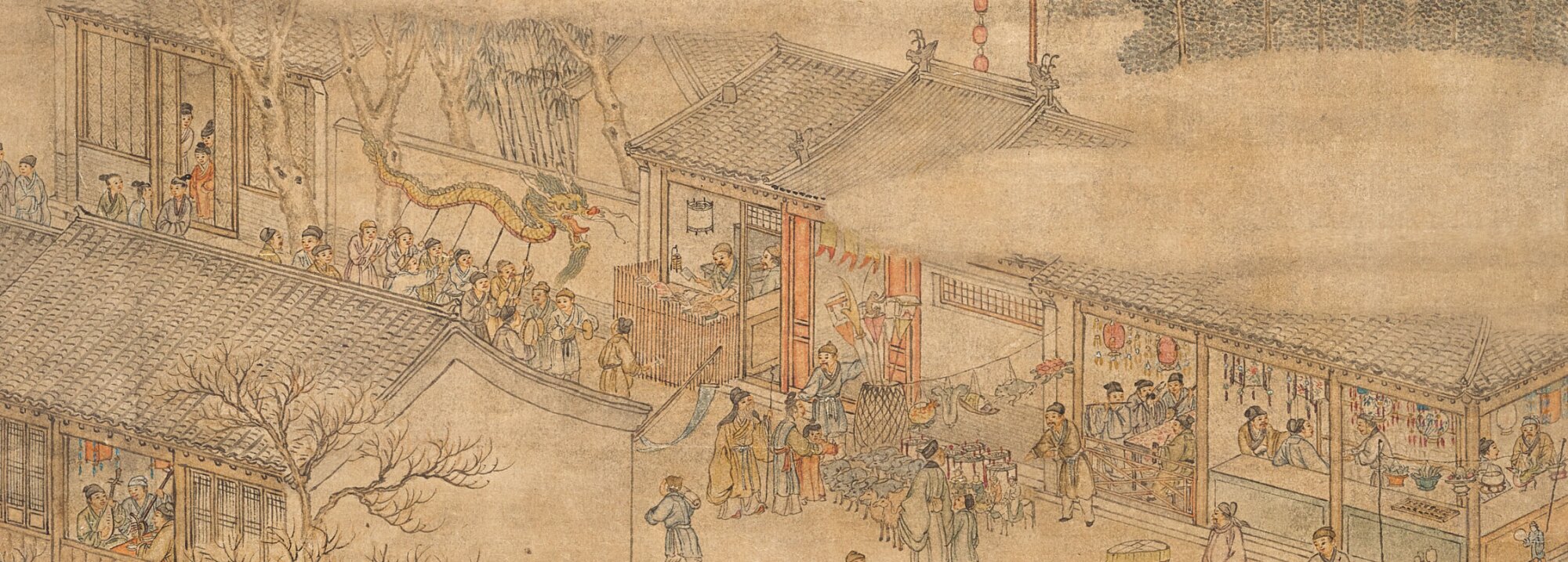 两幅失群的乾隆御题围屏画 中國古代書畫 sotheby s
