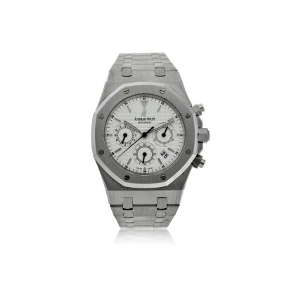 Catalog image of reference 25860st.oo.110st.05 royal oak a stainless steel automatic chronograph…