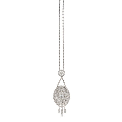 Catalog image of Diamond Pendant-Necklace | Dreicer & Co. | 鑽石吊墜項鏈