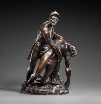 View 1 of Lot 99: Menelaus with the Body of Patroclus 