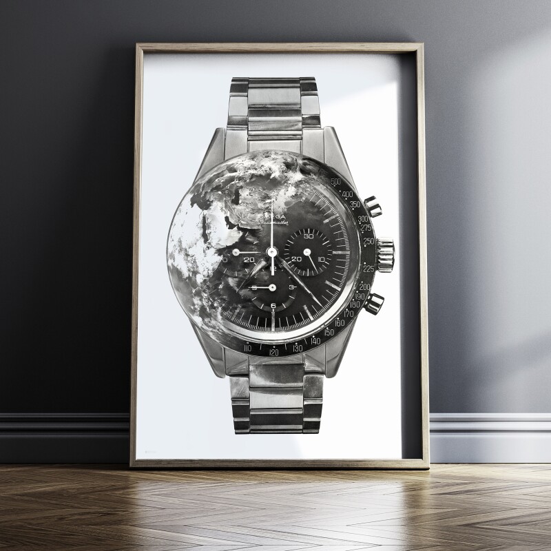 JulieKraulis-HorologicalArt-OmegaSpeedmasterCK2998-Print-Framed.jpg