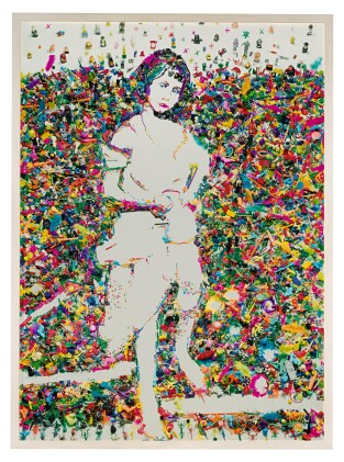  PORTRAIT OF ALICE LIDDELL, AFTER LEWIS CARROLL (FROM REBUS)