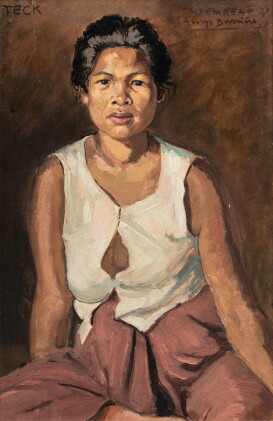 Catalog image of Georges Barriere | Portrait of a Cambodian Woman 柬埔寨婦女的肖像